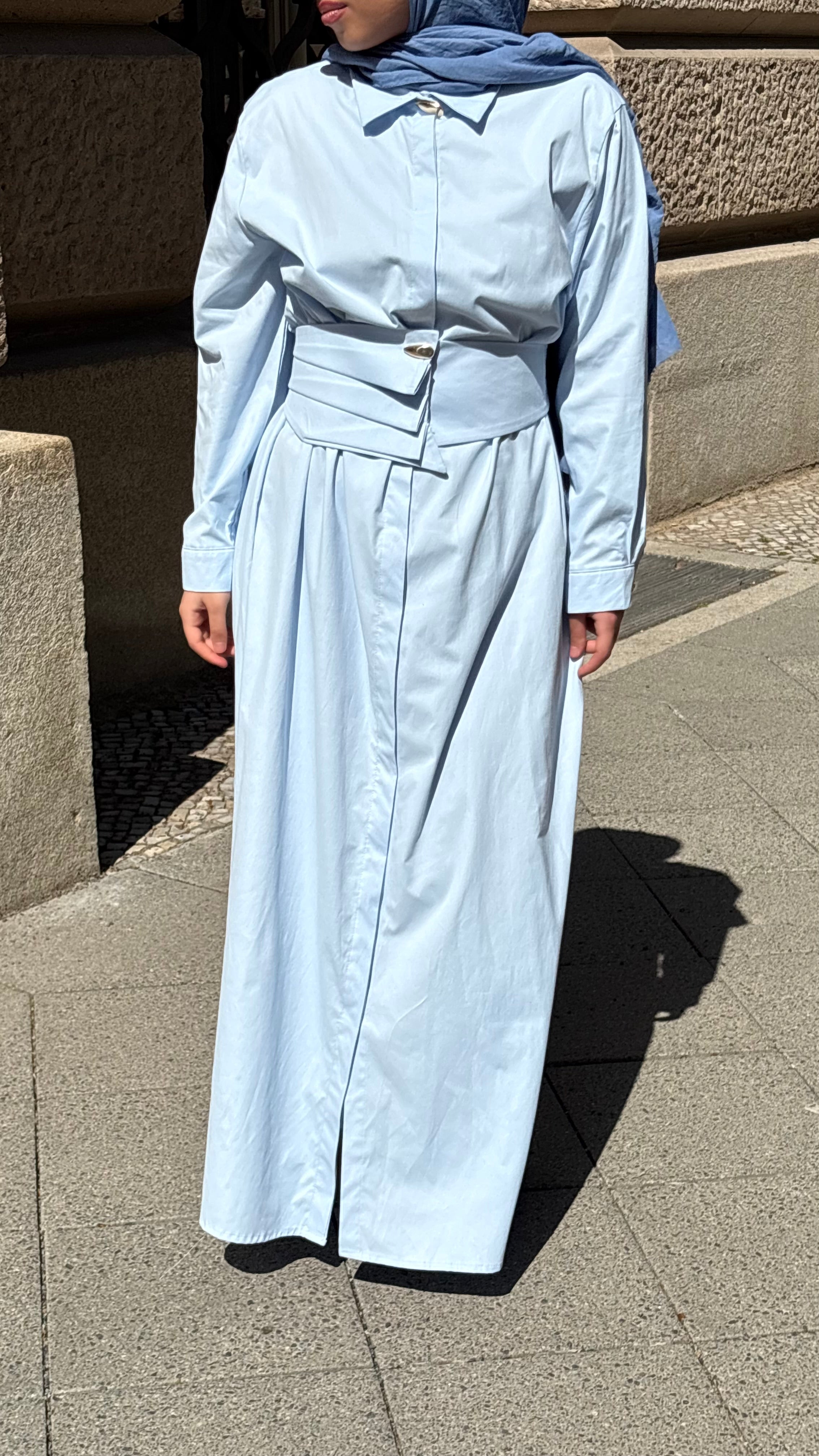Nayela Popeline Kleid