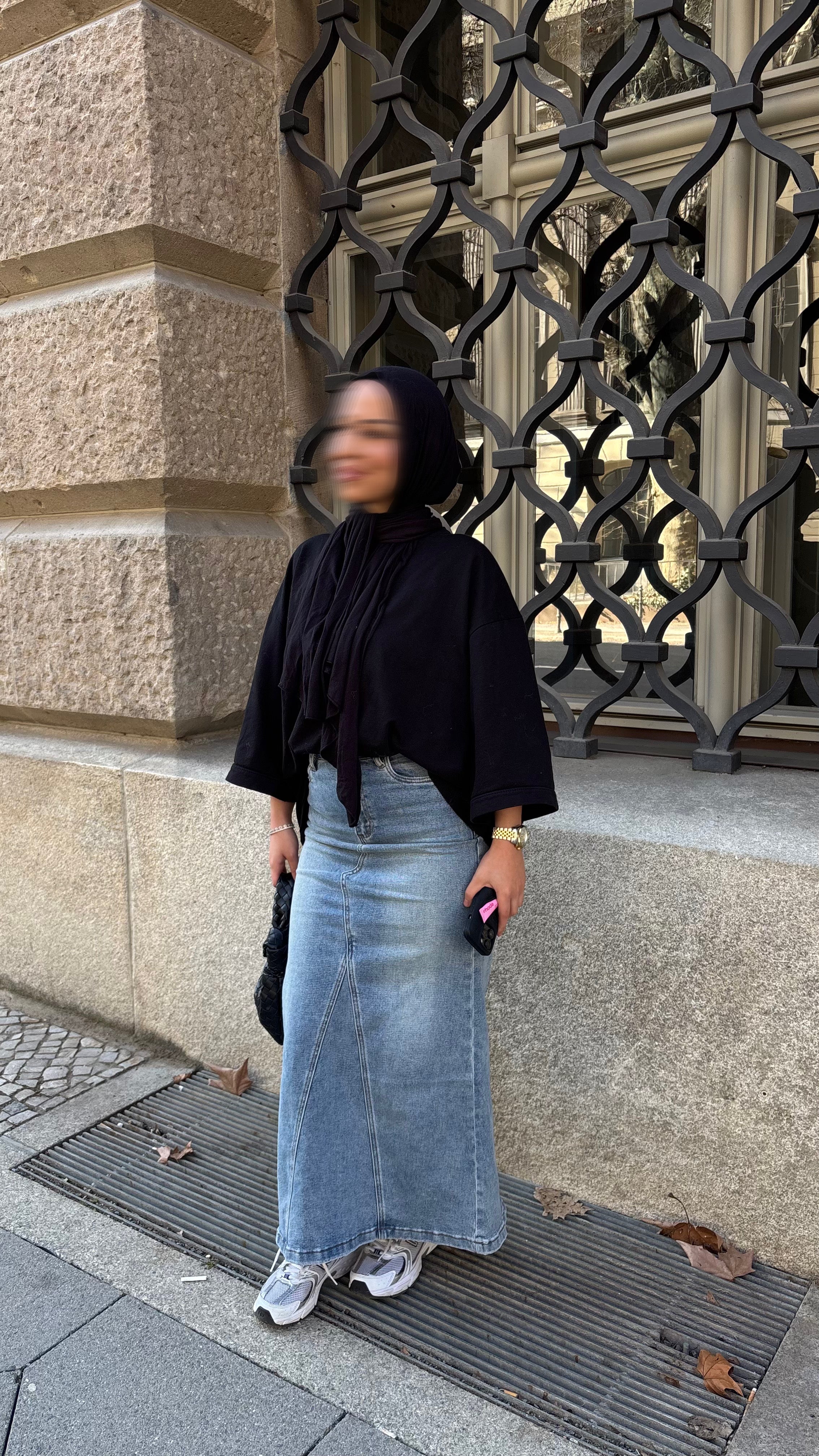 Lina Denim Rock