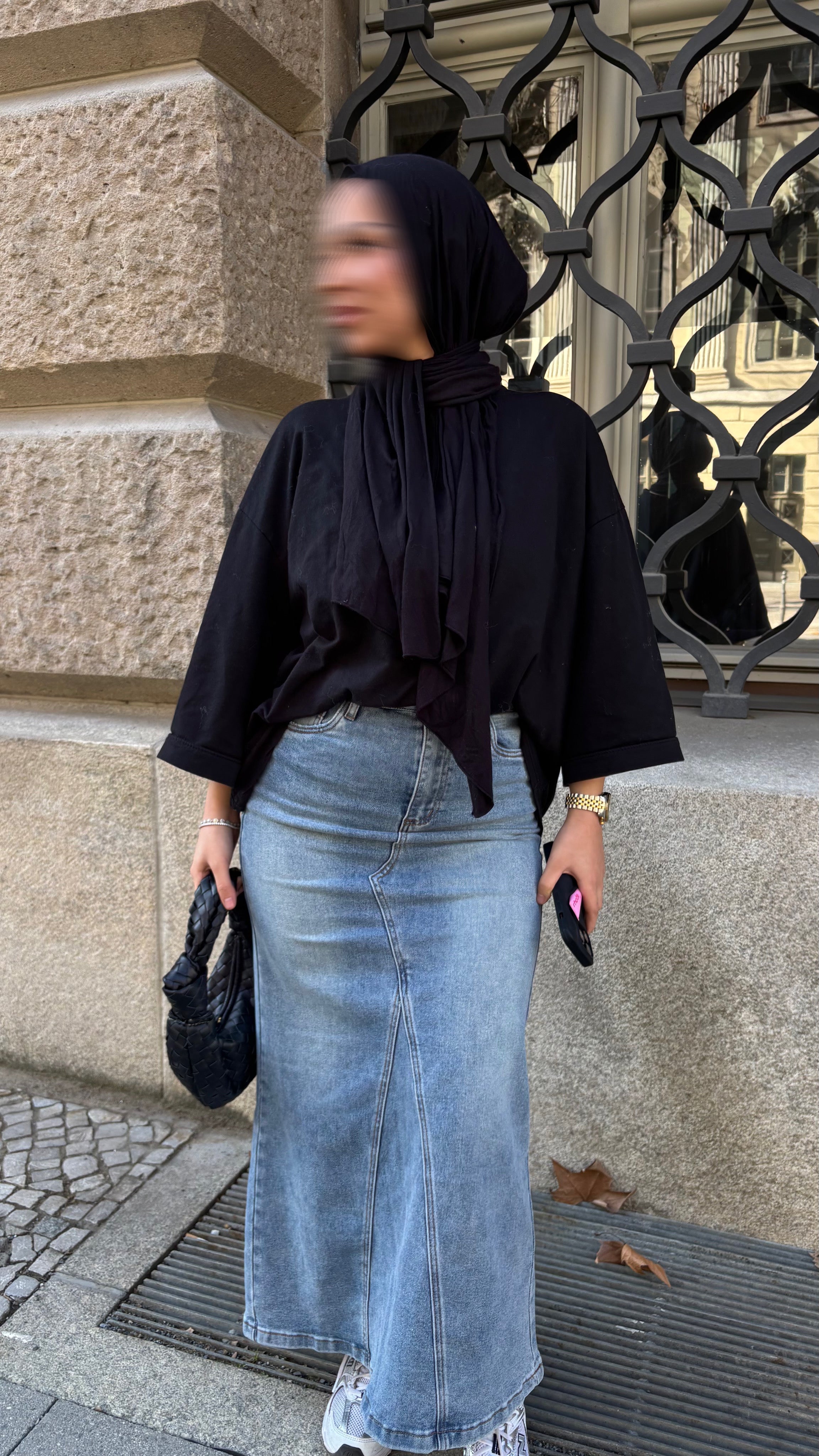 Lina Denim Rock