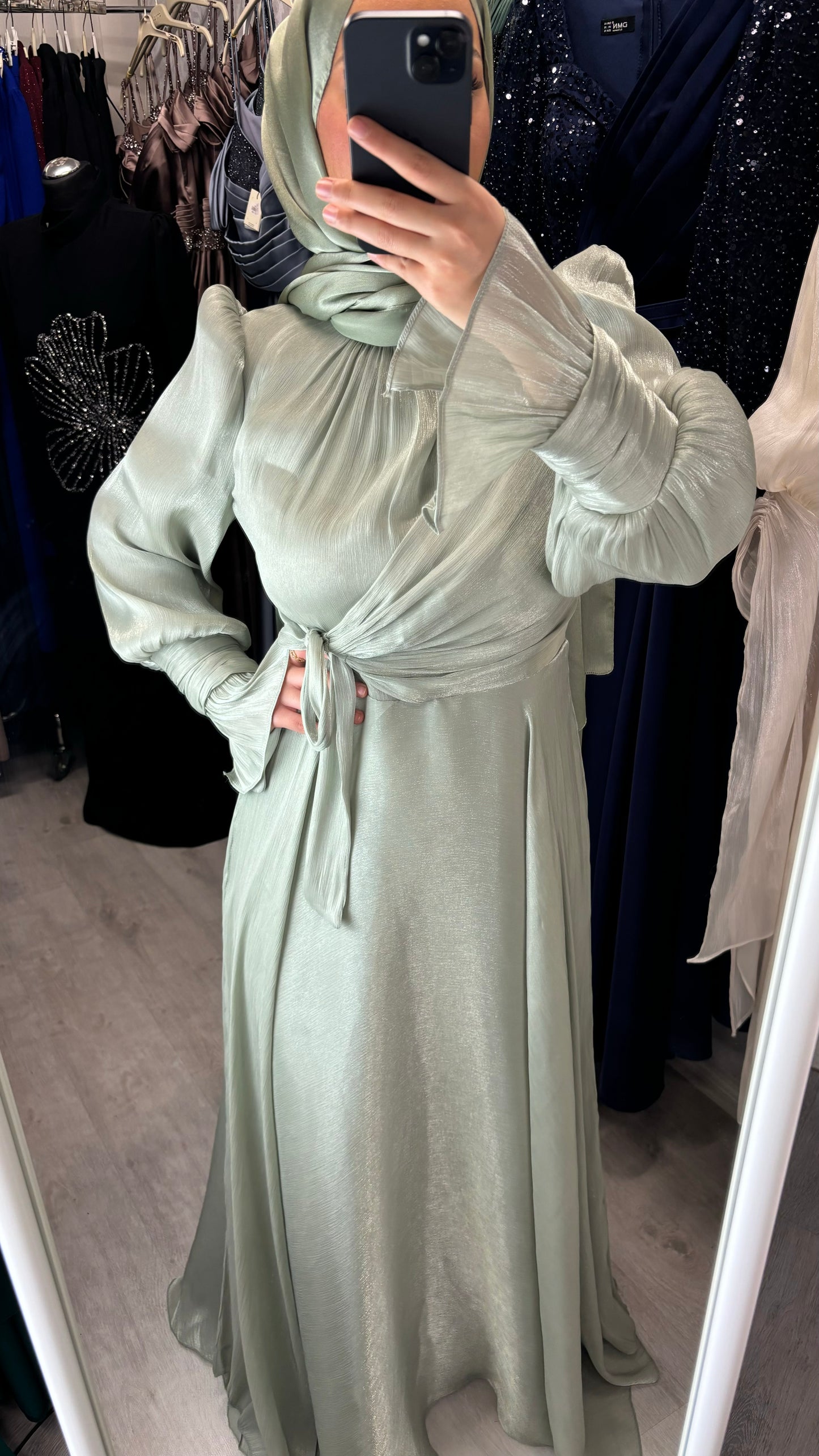 ANAYA DRESS IN MINT