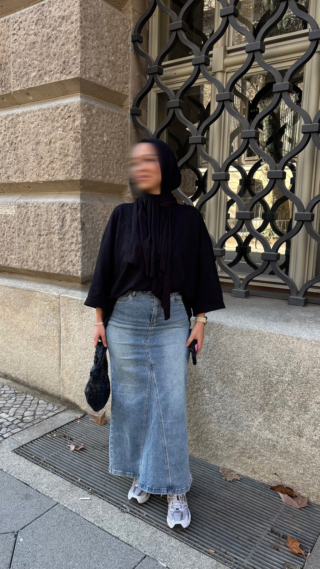 Lina Denim Rock