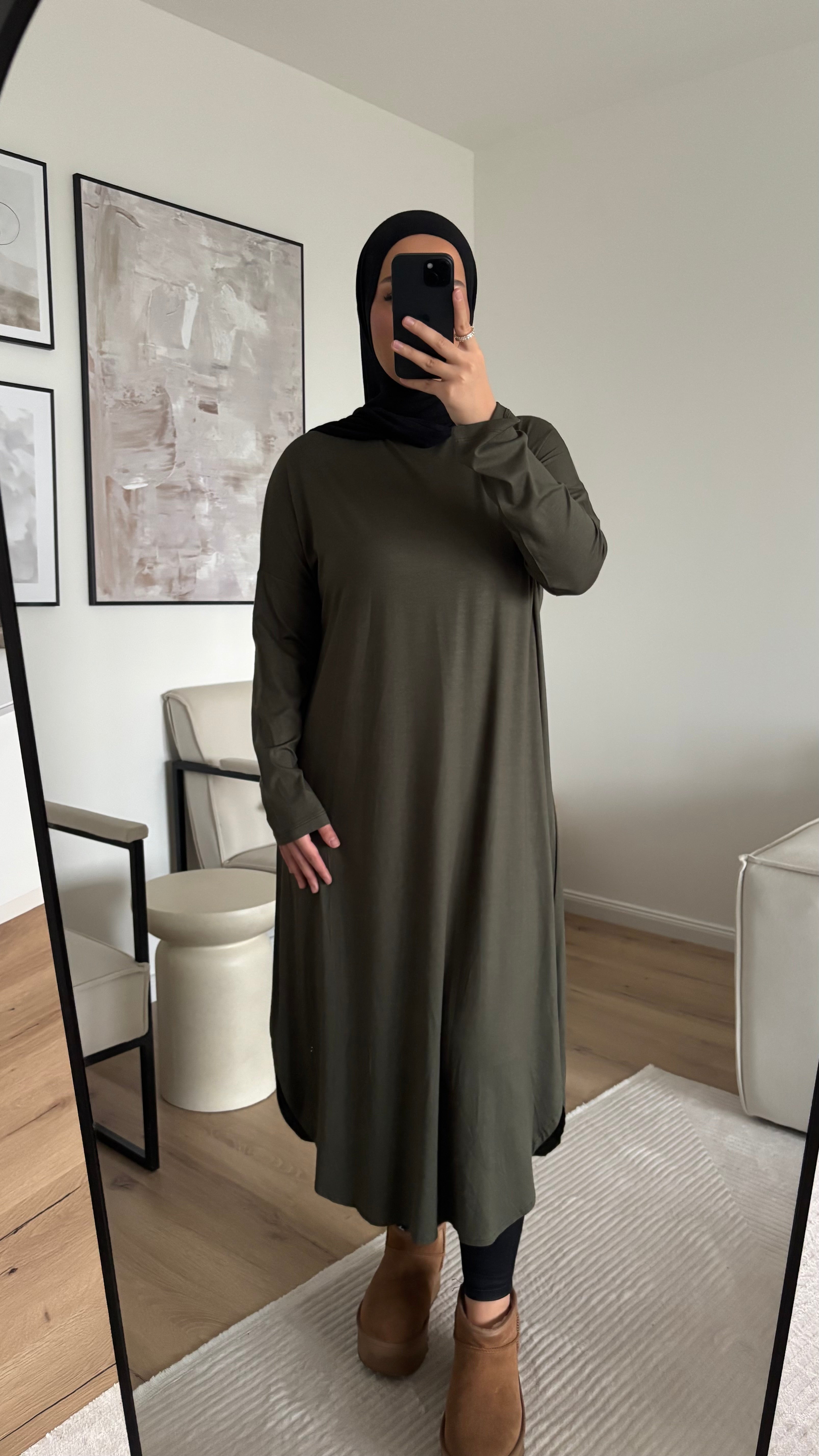 Langes Basic Oberteil