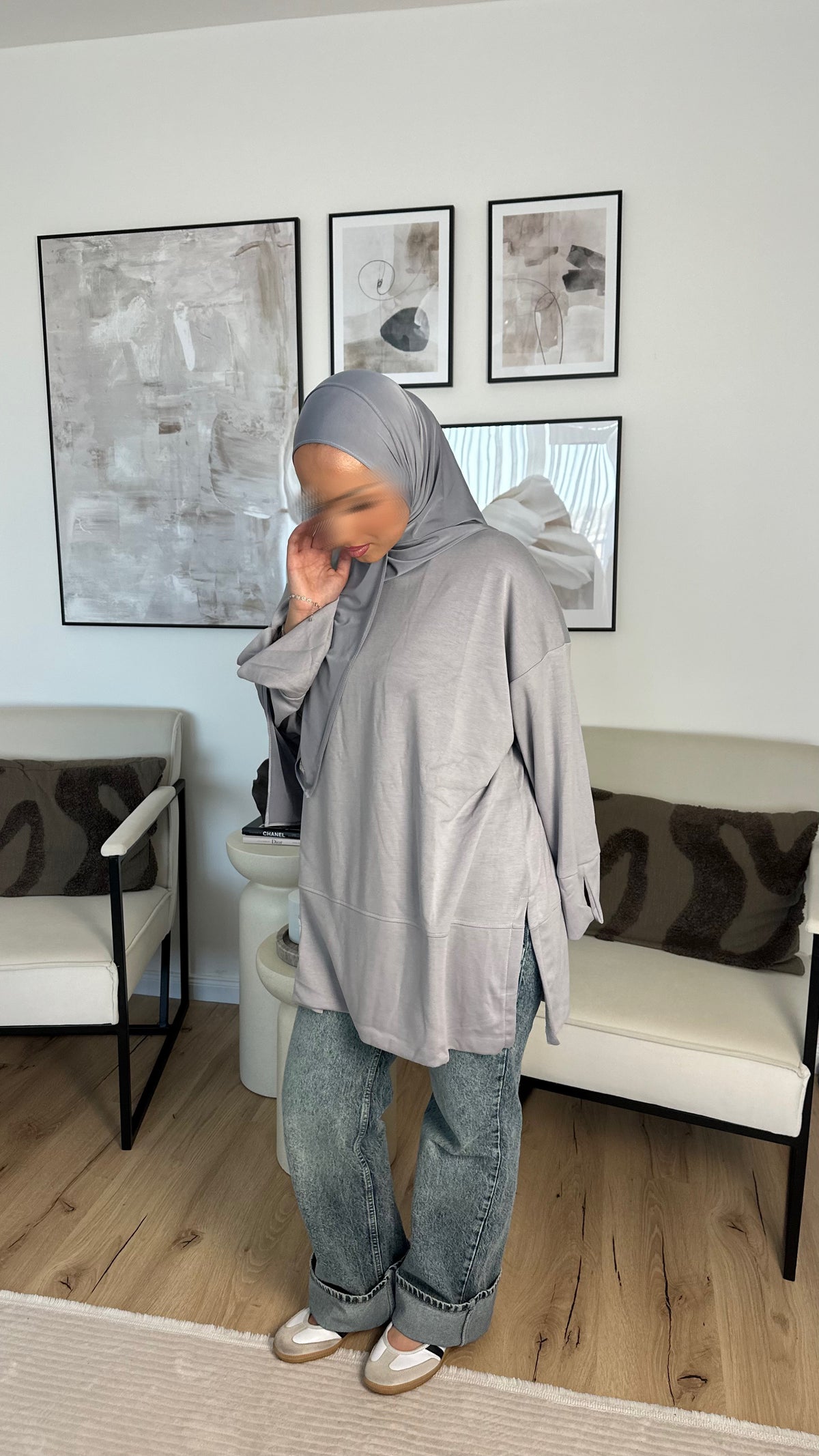 Basic Oversized Oberteil