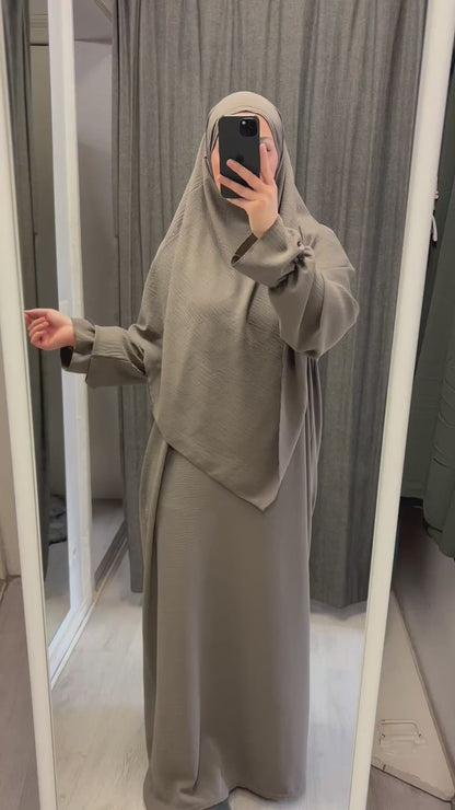 ABAYA KHIMAR SET SUNA