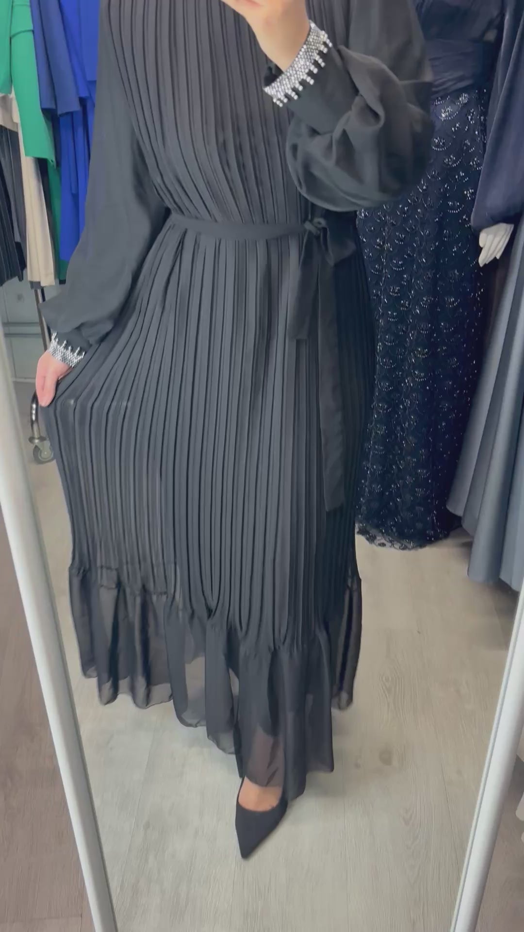 Saraya Armine chiffon dress