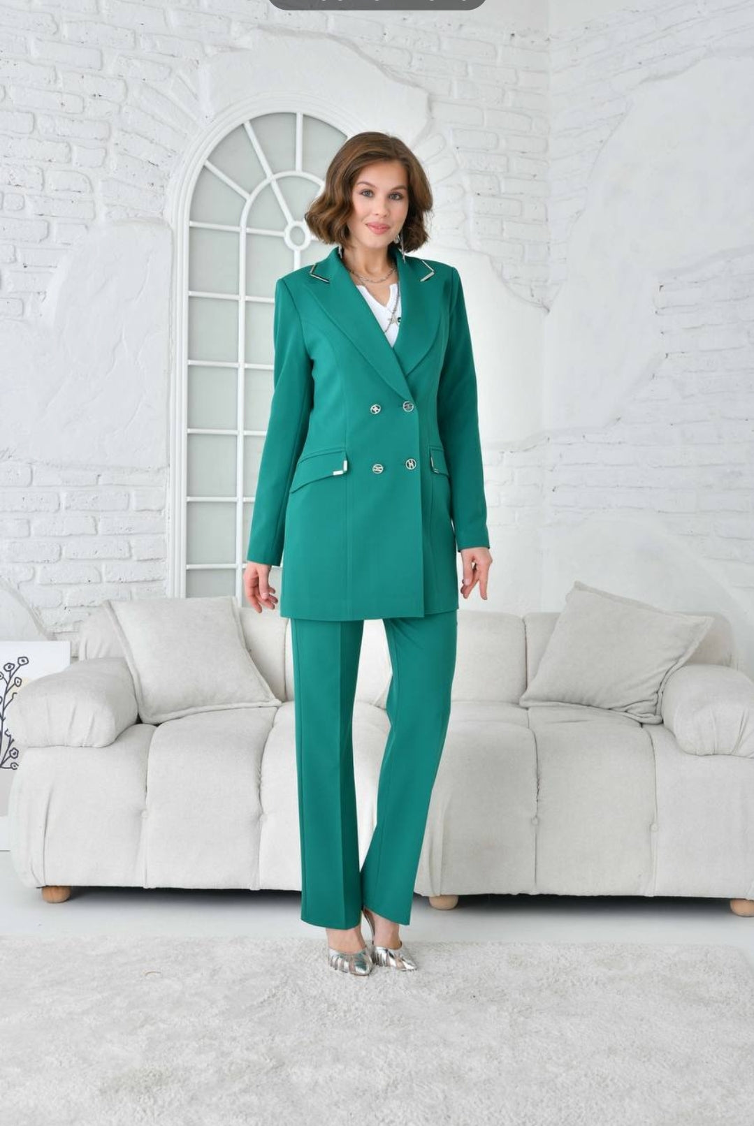 Damla blazer set with trousers
